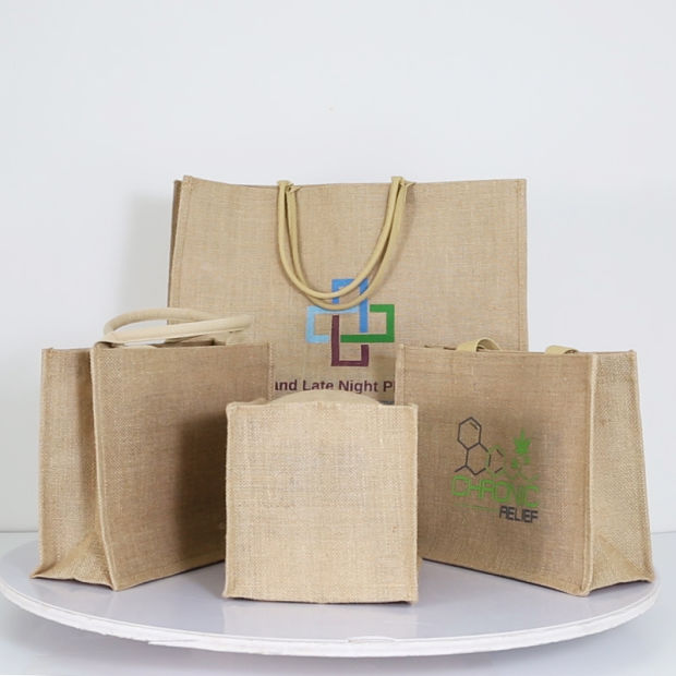 jute bag customised printed